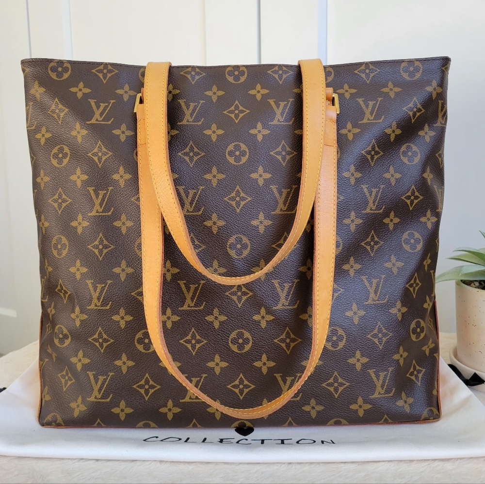 💕BEAUTIFUL Classic LOUIS VUITTON Tote Bag Discontinued  Cabas MEZZO Monogram